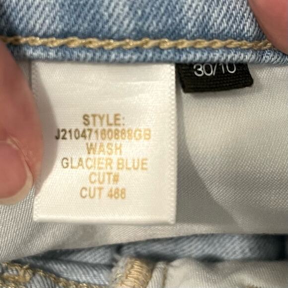 Veronica Beard Jeans Blake Classic Straight High Rise Sz 30 10 Relaxed Blue - Picture 10 of 11